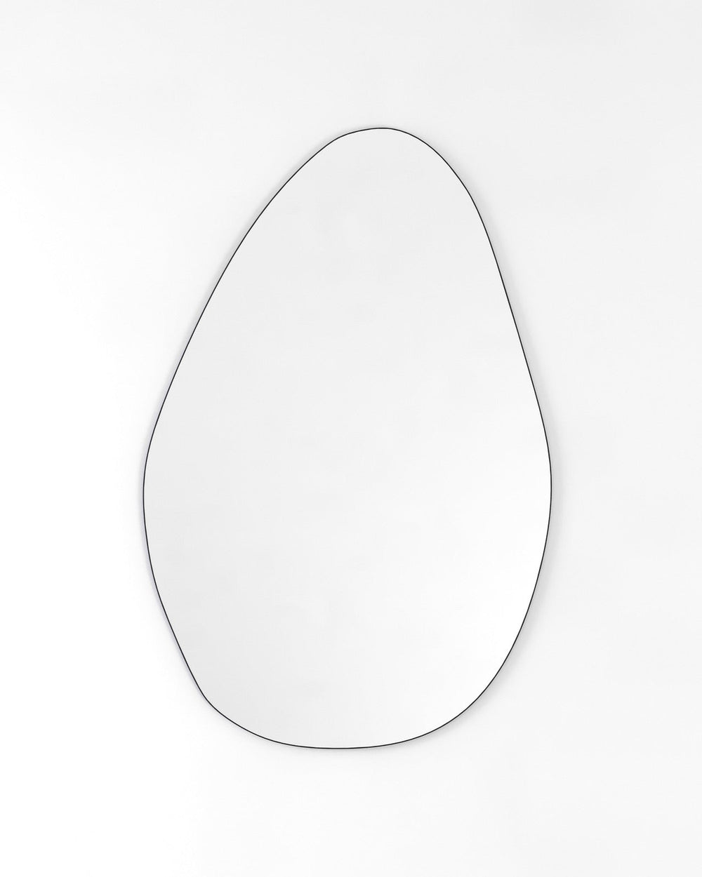 Pebble Mirror - Unlacquered Solid Brass - Northgrove Partners