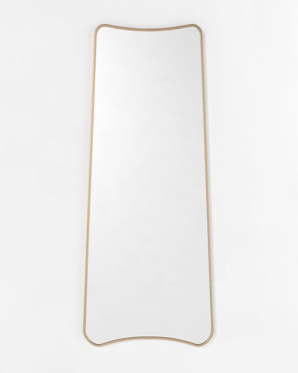 Mariposa Full Length Mirror - Unlacquered Solid Brass