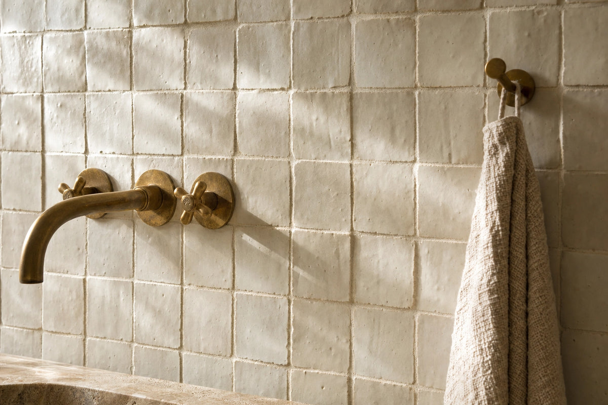 Zellige Tiles and Brass Fixtures: The Perfect Pairing - Northgrove Partners