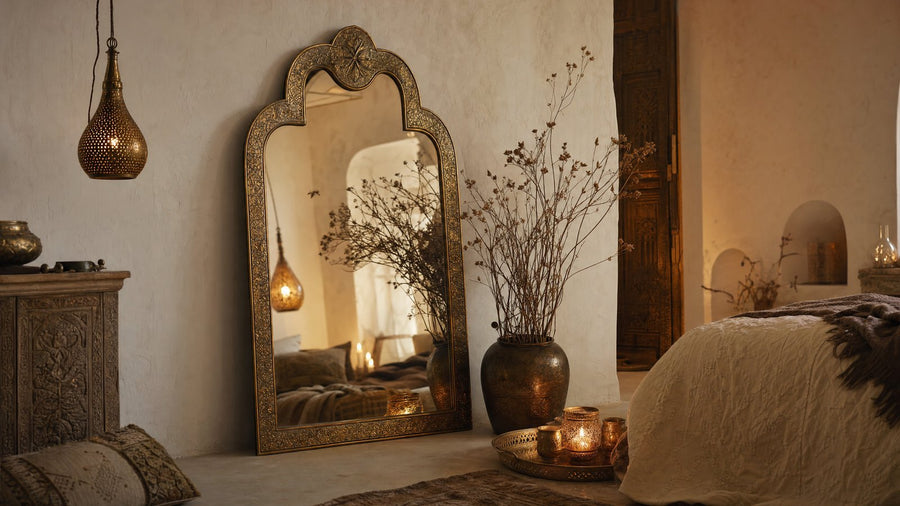 Heirloom Brass Mirrors
