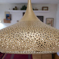 Handcrafted Brass Pendant Light – Moroccan Engraved Ceiling Lamp - Northgrove Partners