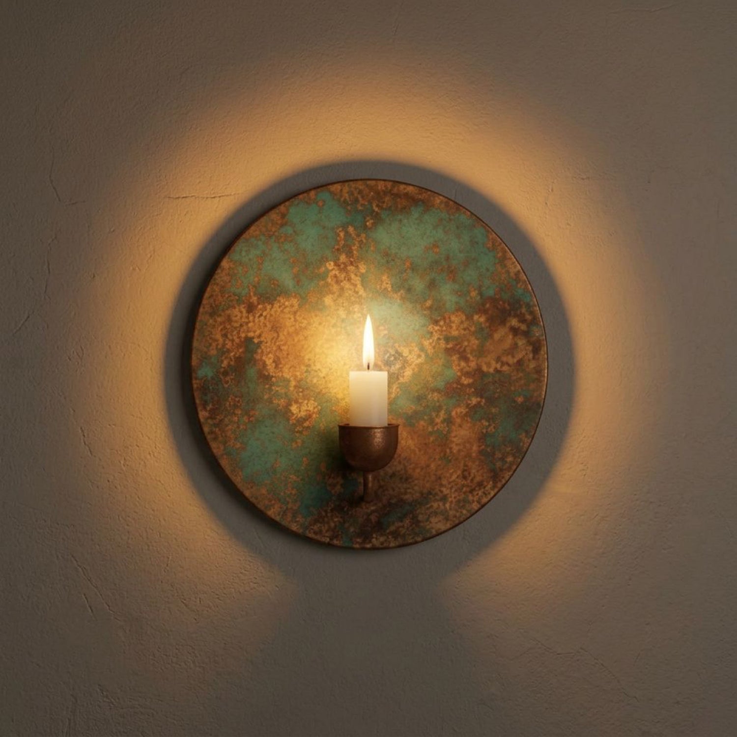 Handcrafted Copper Wall Sconce – Moroccan Hammered Artisan Light