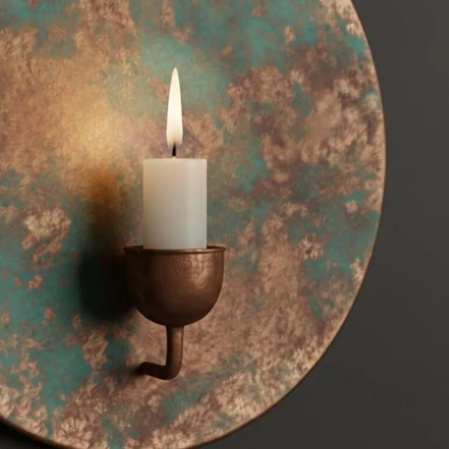 Handcrafted Copper Wall Sconce – Moroccan Hammered Artisan Light