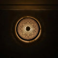 Handcrafted Round Brass Wall Light – Moroccan Engraved Sconce - Northgrove Partners