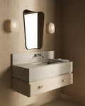 Butterfly Mirror - Unlacquered Solid Brass - Northgrove Partners