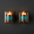 Handcrafted Polished Copper Wall Sconce – Moroccan Artisan Light - Northgrove Partners