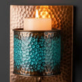 Handcrafted Polished Copper Wall Sconce – Moroccan Artisan Light - Northgrove Partners