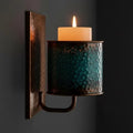 Handcrafted Polished Copper Wall Sconce – Moroccan Artisan Light - Northgrove Partners