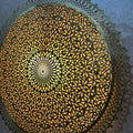 Handcrafted Round Brass Wall Light – Moroccan Engraved Sconce - Northgrove Partners
