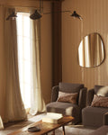 Blob Mirror - Unlacquered Solid Brass - Northgrove Partners