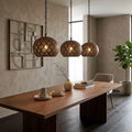 Handcrafted Brass Pendant Lamp – Moroccan Engraved Ceiling Light - Northgrove Partners