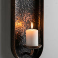 Aged Copper Wall Candle Holders Set of 2 – Moroccan Sconces - Northgrove Partners