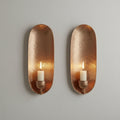 Handcrafted Copper Wall Candle Sconce – Moroccan Hammered Holder - Northgrove Partners