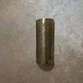 Handcrafted Cylindrical Brass Wall Sconce – Moroccan Filigree Light - Northgrove Partners