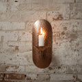 Handcrafted Copper Wall Candle Sconce – Moroccan Artisan Holder - Northgrove Partners