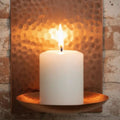 Handcrafted Copper Wall Candle Sconce – Moroccan Hammered Holder - Northgrove Partners