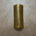 Handcrafted Cylindrical Brass Wall Sconce – Moroccan Filigree Light - Northgrove Partners
