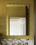 Hermosa Wall Mirror - Unlacquered Solid Brass - Northgrove Partners