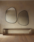 AOrganik Mirror - Unlacquered Solid Brass - Northgrove Partners