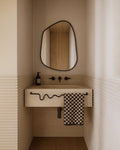 AOrganik Mirror - Unlacquered Solid Brass - Northgrove Partners