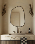 AOrganik Mirror - Unlacquered Solid Brass - Northgrove Partners