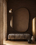 AOrganik Mirror - Unlacquered Solid Brass - Northgrove Partners