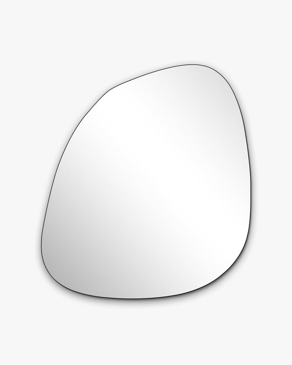 Blob Mirror - Unlacquered Solid Brass