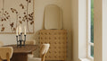 Brody Jr. Mirror - Unlacquered Solid Brass - Northgrove Partners