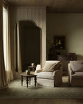 Brody Full Length Mirror - Unlacquered Solid Brass - Northgrove Partners