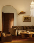 Brody Full Length Mirror - Unlacquered Solid Brass - Northgrove Partners