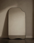 Brody Full Length Mirror - Unlacquered Solid Brass - Northgrove Partners