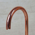 Copper Gooseneck Bathroom Faucet – Solid Brass Basin Tap - Northgrove Partners