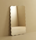 Edged Joy Full Length Mirror - Unlacquered Solid Brass - Northgrove Partners