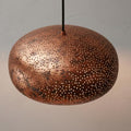 Handcrafted Hammered Brass Pendant Light – Industrial Rustic Ceiling Lamp - Northgrove Partners
