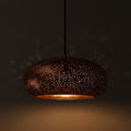 Handcrafted Hammered Brass Pendant Light – Industrial Rustic Ceiling Lamp - Northgrove Partners