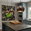 Handcrafted Copper Dome Pendant Lamp – Rustic Farmhouse Ceiling Light - Northgrove Partners