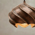 Handcrafted Copper Dome Pendant Lamp – Rustic Farmhouse Ceiling Light - Northgrove Partners