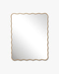 Hermosa Wall Mirror - Unlacquered Solid Brass - Northgrove Partners