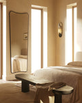 Mariposa Full Length Mirror - Unlacquered Solid Brass - Northgrove Partners