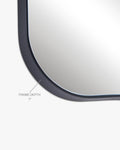 AOrganik Mirror - Unlacquered Solid Brass - Northgrove Partners