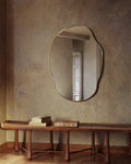Silva Mirror - Unlacquered Solid Brass - Northgrove Partners