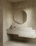 Roland Mirror - Unlacquered Solid Brass - Northgrove Partners
