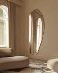 Rosé Mirror - Unlacquered Solid Brass - Northgrove Partners