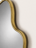 The Gate - Hand - Forged Solid Unlacquered Brass Mirror - Northgrove Partners