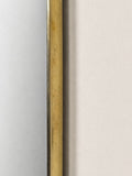 Hand - Forged Solid Unlacquered Brass Mirror - Northgrove Partners