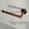 Bathroom Toilet Paper Holder Brushed Copper - Unlacquered Solid Brass - Northgrove Partners