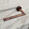 Bathroom Toilet Paper Holder Brushed Copper - Unlacquered Solid Brass - Northgrove Partners