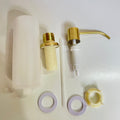 Built In Sink Soap dispenser - Unlacquered Solid Brass - Northgrove Partners