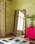 Edged Joy Full Length Mirror - Unlacquered Solid Brass - Northgrove Partners