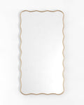 Edged Joy Full Length Mirror - Unlacquered Solid Brass - Northgrove Partners